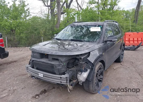 2015 Ford Explorer Sport from USA, damaged, VIN 1FM5K8GT9FGA92445